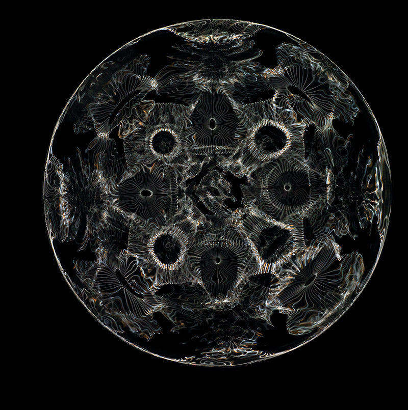 A New Perspective: Gravitational Waves Explored through Cymatics Photography