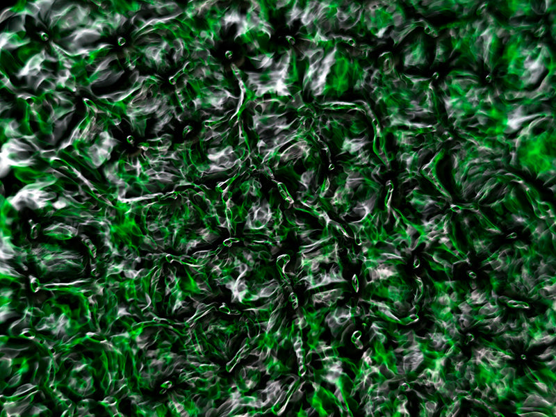 Underwater water harmonics with wave lattice and pure set in low light