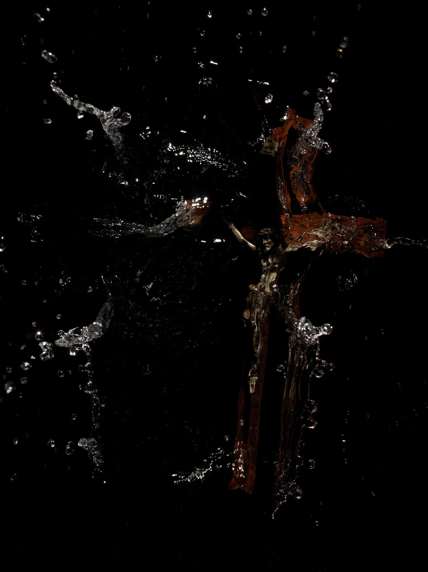 A devotional still life of the crucifixion